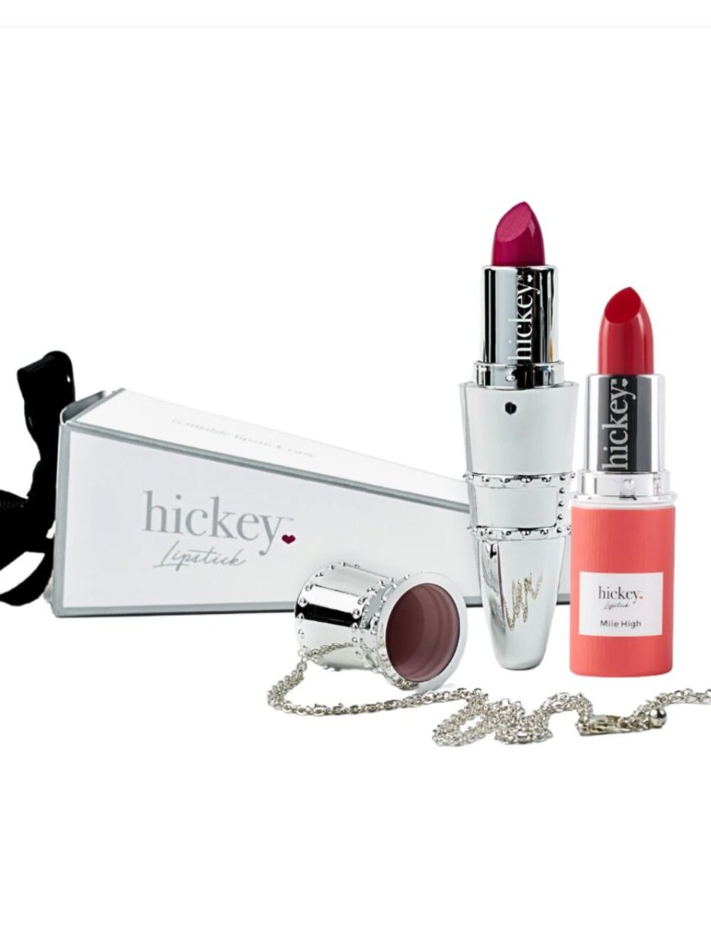 Hickey - Limited Edition Skinny Dip & Beach Babe Duo | Refillable Lipstick Case